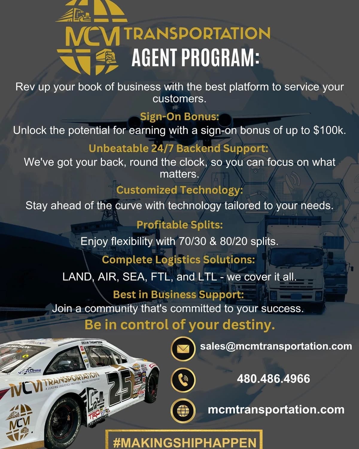 Agent program announcement